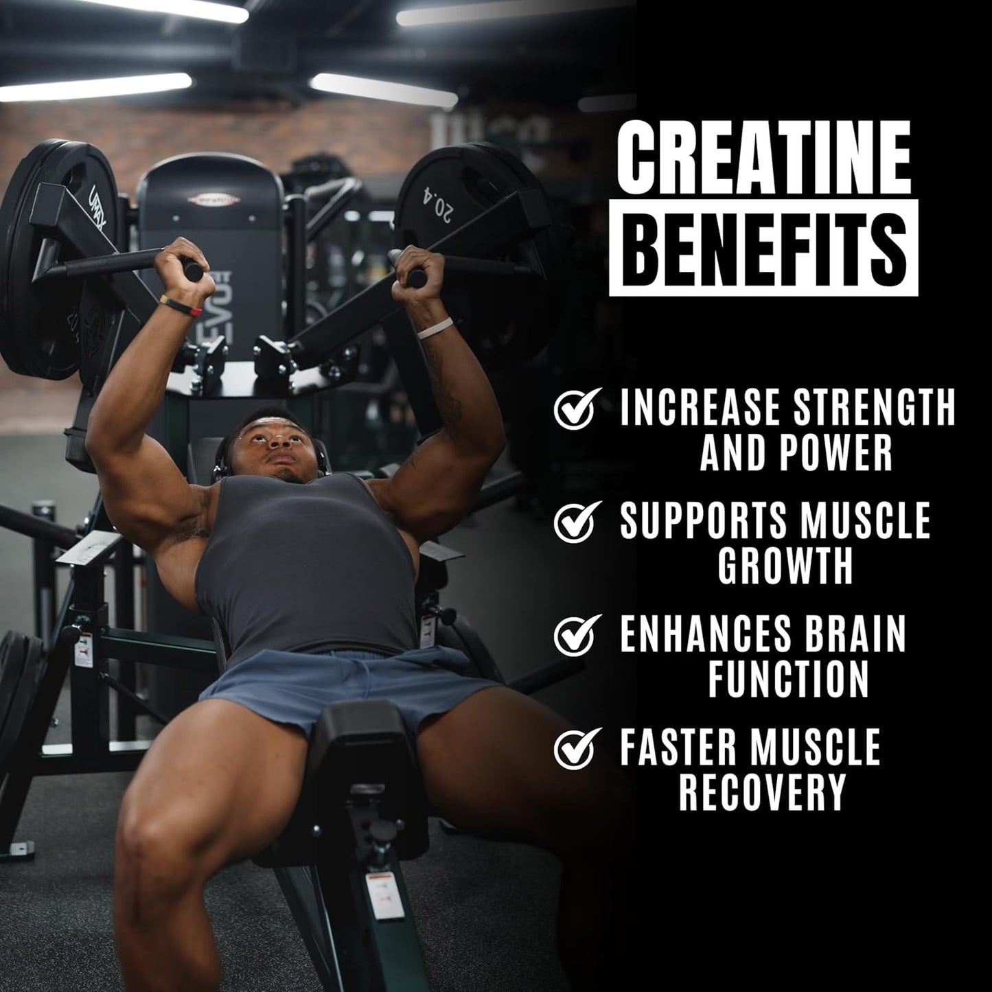 Micronized Creatine Monohydrate Capsules - Unflavored Supplement for Pre and Post Workout Support, 800 Capsules (200 Servings)