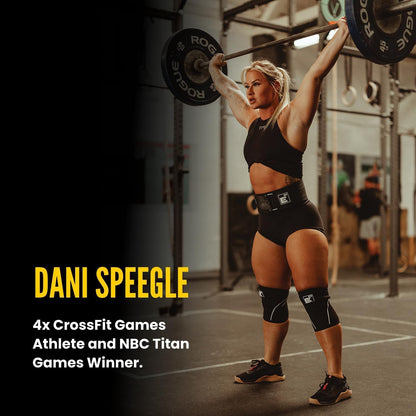 Self-Locking Weight Lifting Belt - Premium Weightlifting Belt for Serious Functional Fitness and Olympic Lifting Athletes - Lifting Support for Men and Women - Deadlift Training Belt